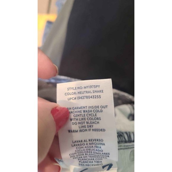 NWT Seven Snake Print Jeans Pants Size 10 - Picture 8 of 8